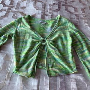 american eagle long sleeve knitted top